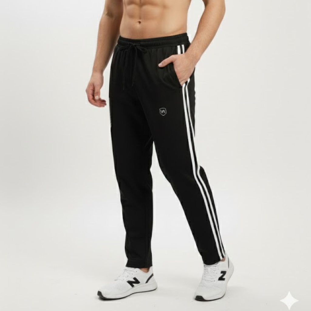 Men’s Black Track Pants