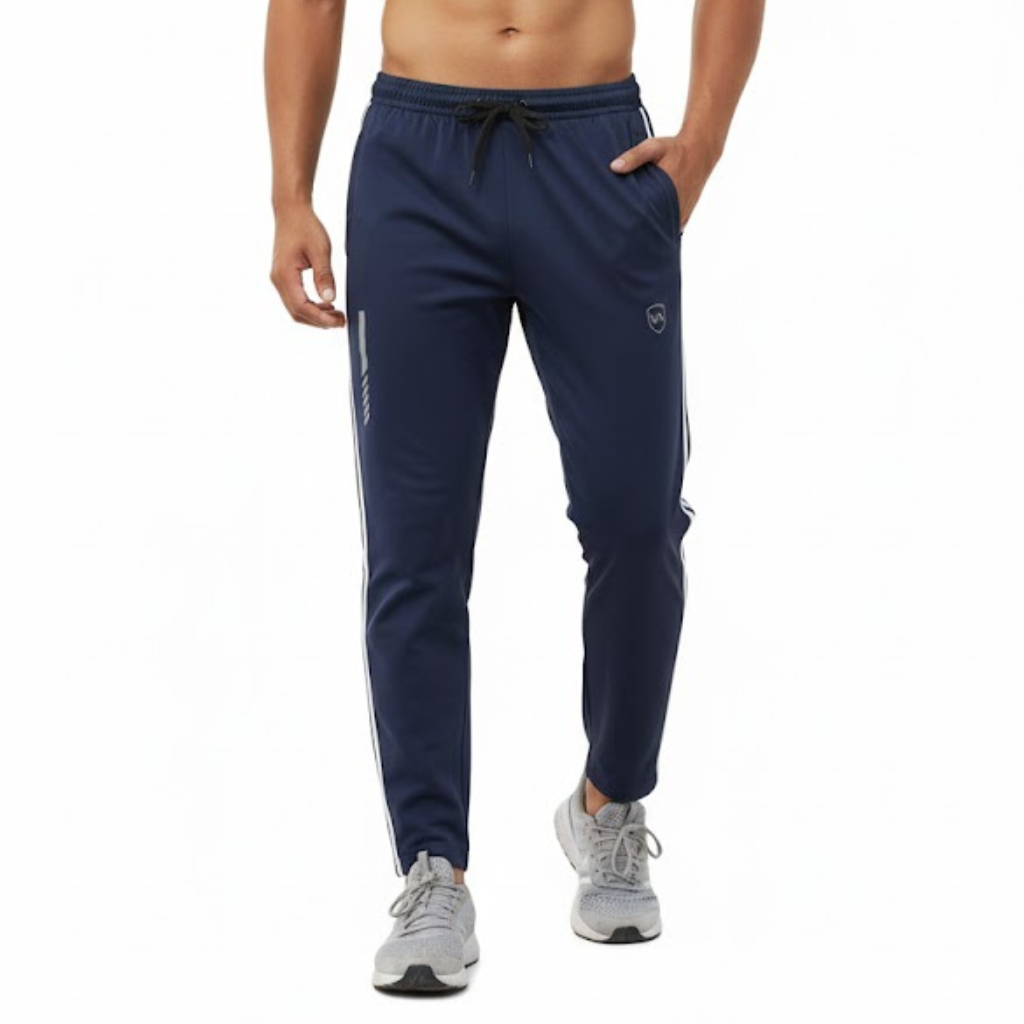Men’s Navy Blue Track Pants